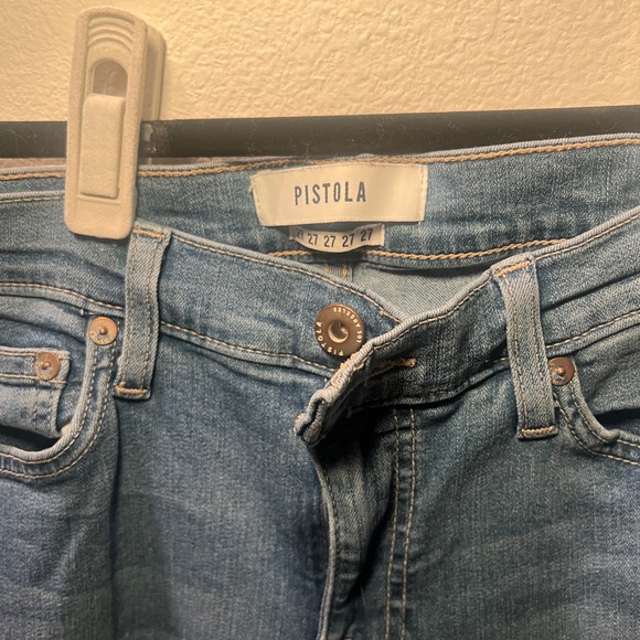 PISTOLA Jeans Size 27 Gia Mid Rise Super Skinny - Picture 5 of 10